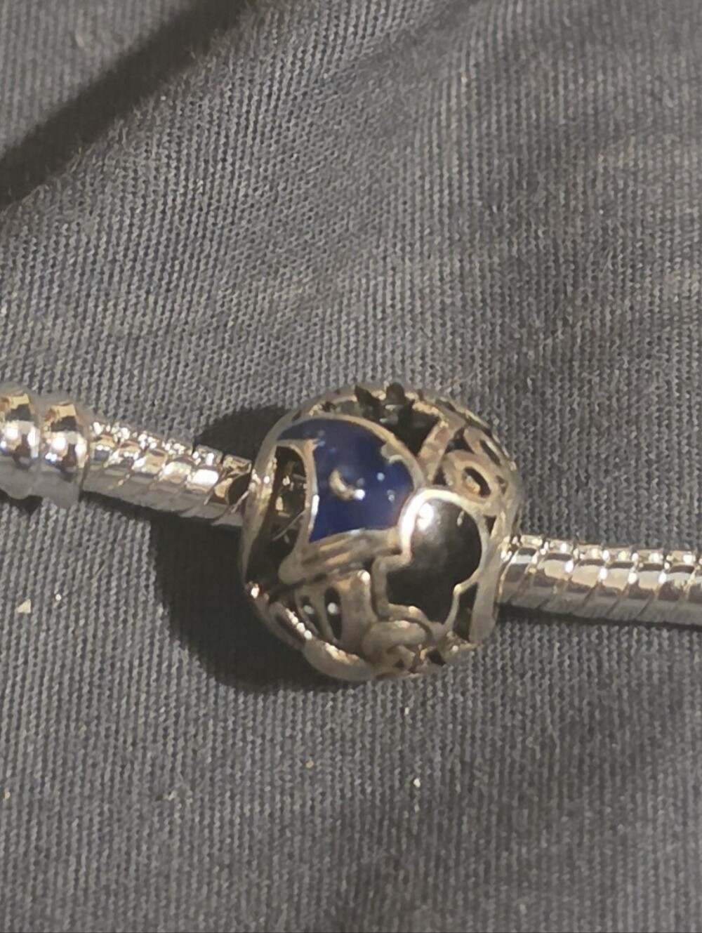 Fantasia Charm - Mickey Sorcerer Openwork Bead - Fantasia 78th Anniversary